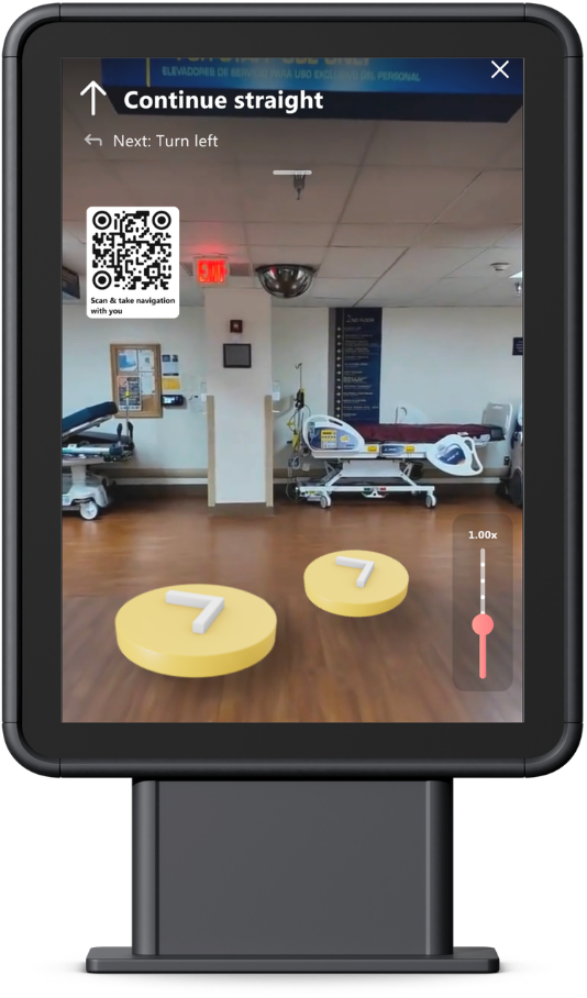 RouteMe Touch map preview