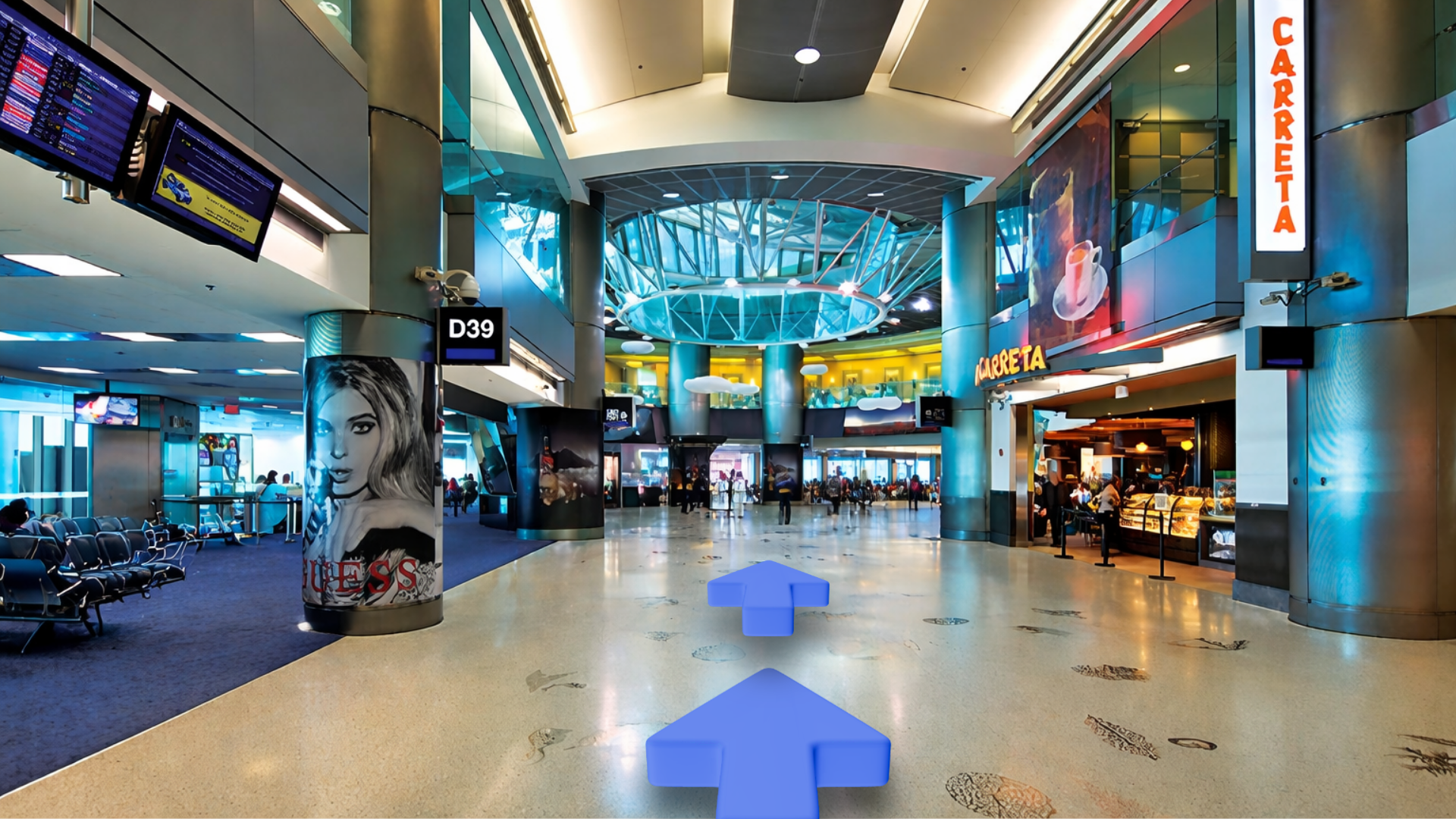 RouteMe airport navigation