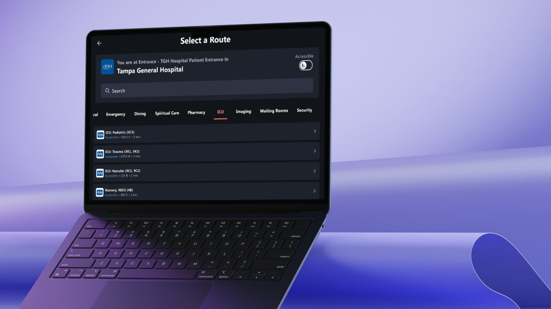 RouteMe healthcare navigation